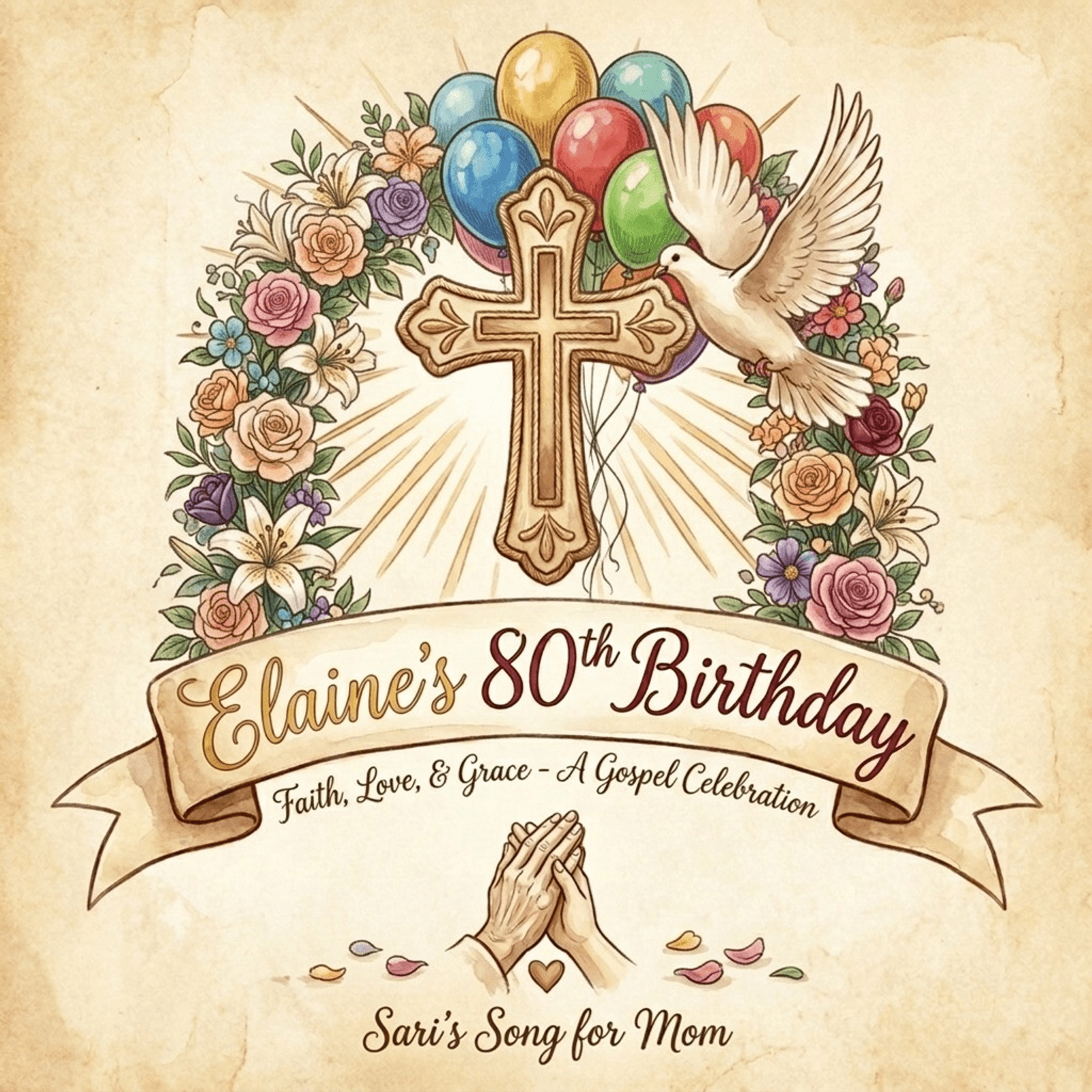 Eighty Candles, One Sweet Flame